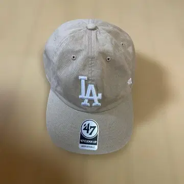 미사용 LA 다저스 캡