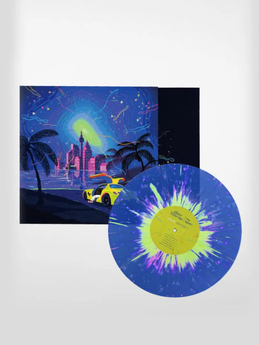 더 콰이엇 Glow Forever LP 스플래터반 미개봉