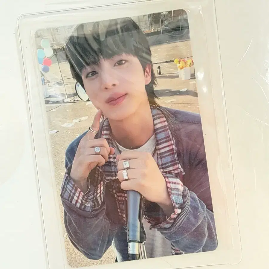 BTS 방탄소년단 진 JIN 해피 쇼케 현장 앨범 구매 특전 포카 B ver