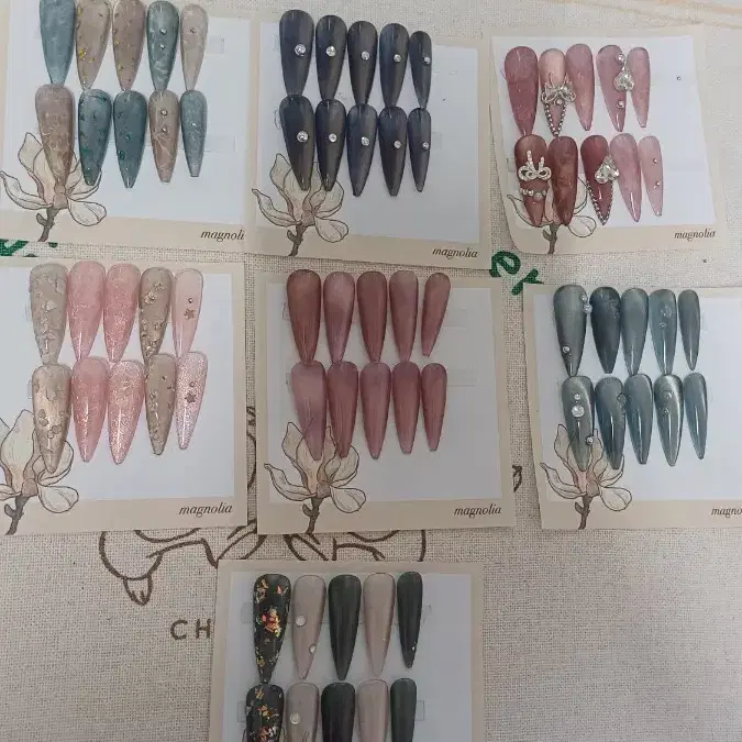 수제 네일팁 팝니다!!
