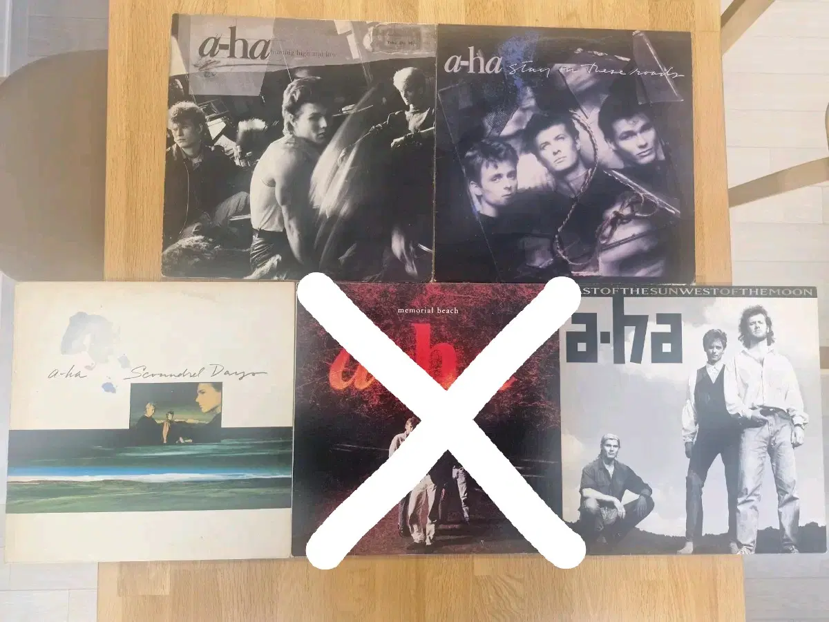 [A] a-ha LP 1~4집 일괄