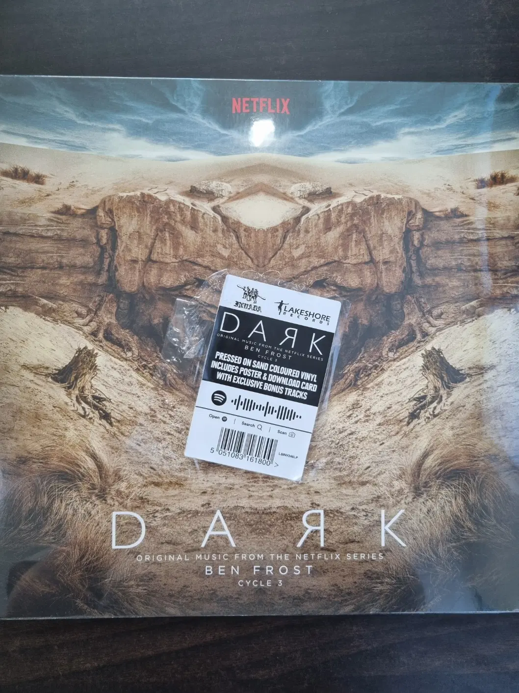 [중고LP] Ben Frost- Dark. cycle3 (Original music from the Netflix series)