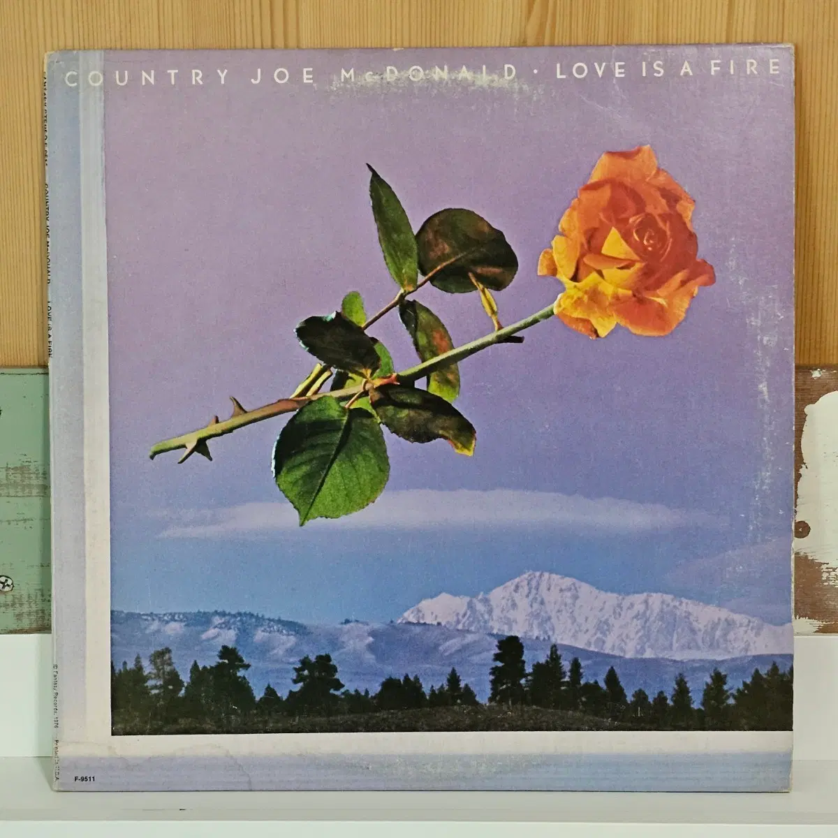 Country Joe McDonald - Love Is A Fire LP