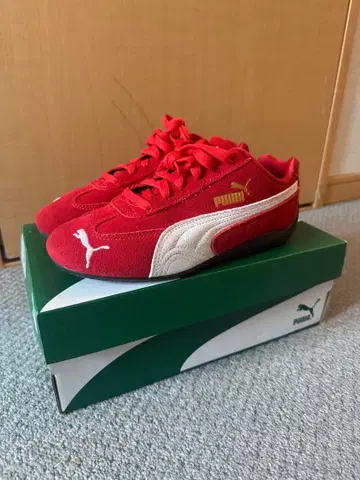 PUMA 스니커즈 레드 22.5cm