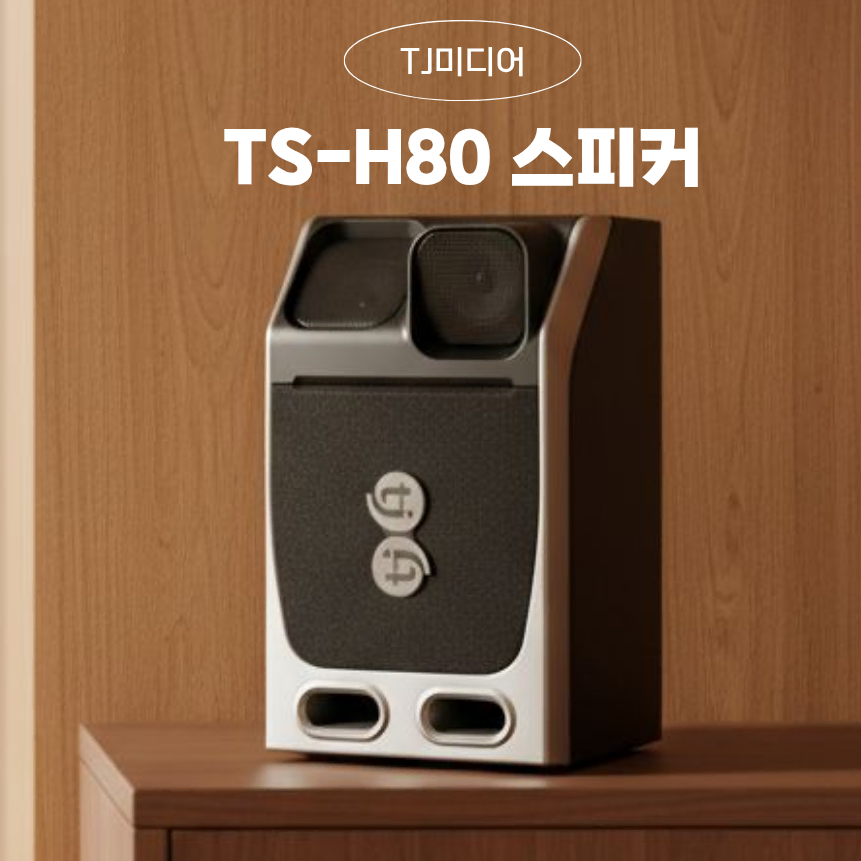 TJ태진미디어 TS-H80 노래방 스피커