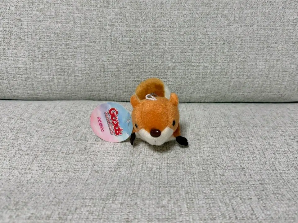 굿즈앤굿즈 다람쥐 키링인형