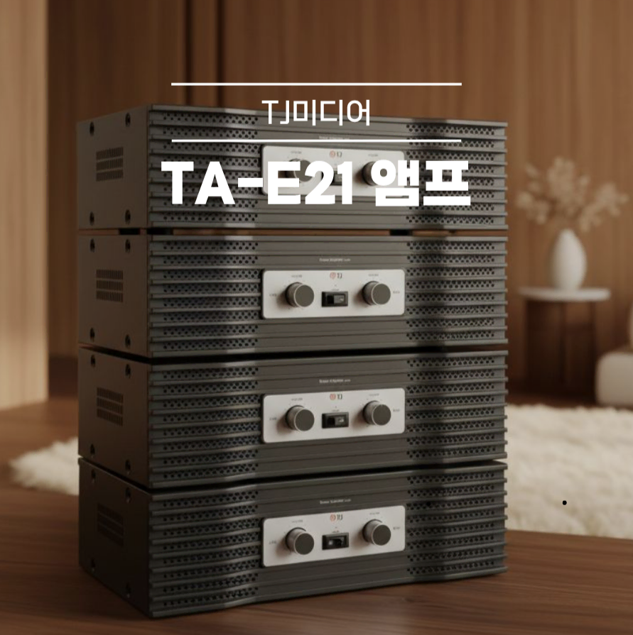 TJ태진미디어 TA-E21 앰프