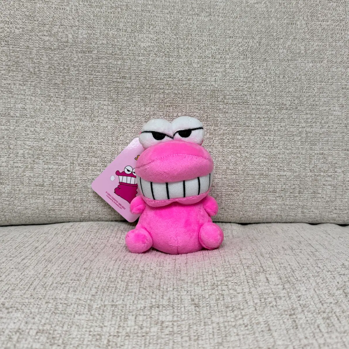 정품 와니야마상 키링 인형 13cm 짱구는 못말려