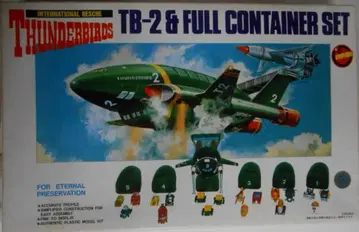 이마이 AUTHENTIC PLASTIC MODEL KIT TB-2 & FULL CONTAINER SET