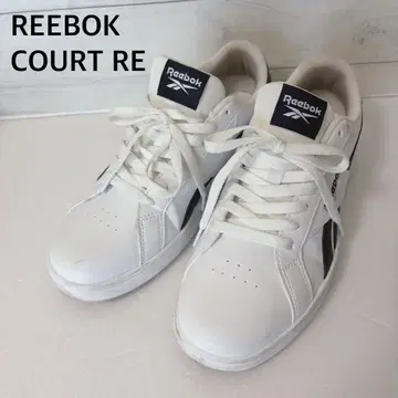 [새상품급] Reebok COURT RE 스니커즈 화이트 26.5
