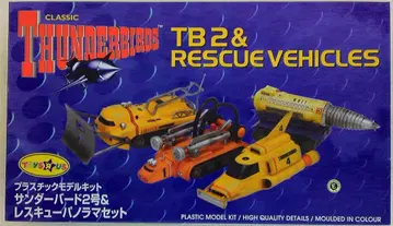 칭다오 문화교재사 CLASSIC THUNDERBIRDS 썬더버드 2호 & 레스큐 파노라마 세트 / CLASSIC THUNDERBIRDS