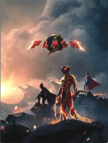 워너 브라더스 서양화 팜플렛 DC 코믹 THE FLASH 2023년