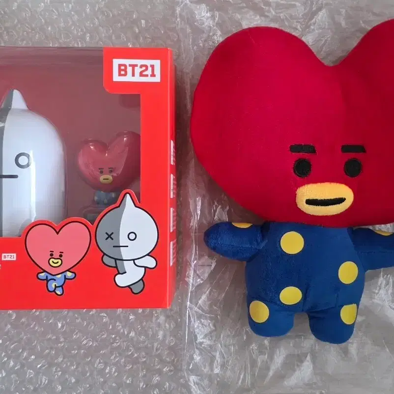 BTS BT21 VAN 블루투스 스피커 타타인형