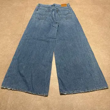 Levi's XL FLOOD 데님 팬츠 청바지 배기 여성용 27