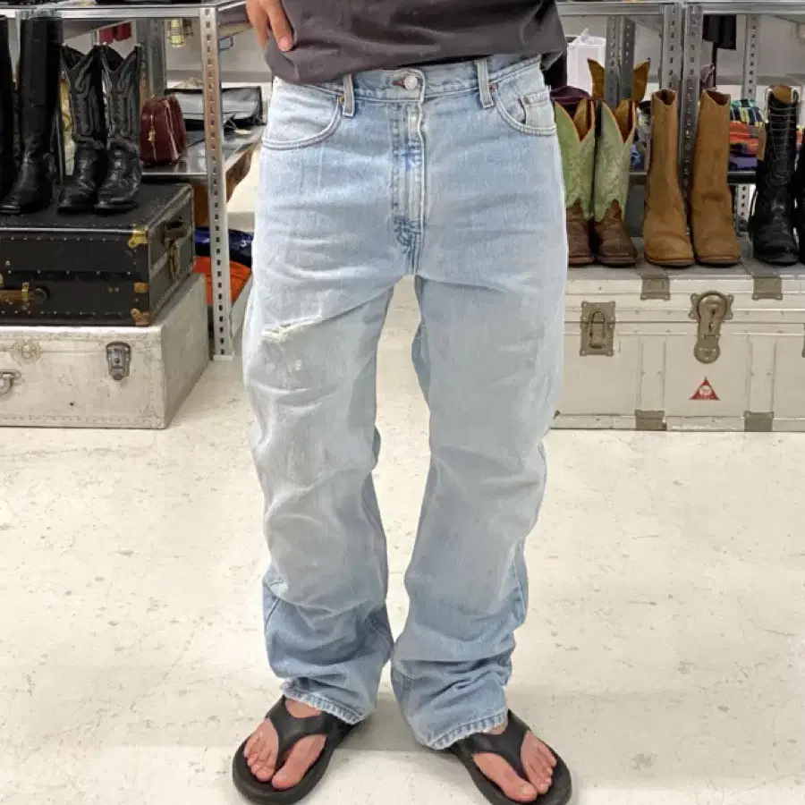 00's LEVI'S 505 denim pants 2000년대 리바이스