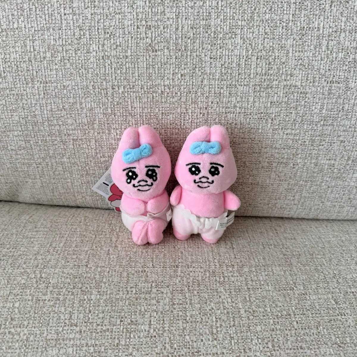 정품 빤쮸토끼 시팅 스탠딩 키링 인형