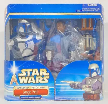 HASBRO (액션 피규어) JANGO FETT / 미사일 발사 백팩 포함 12인치