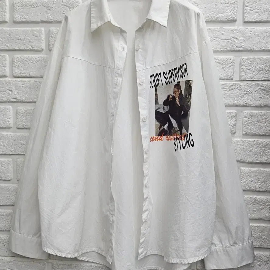 A4873 화이트 셔츠