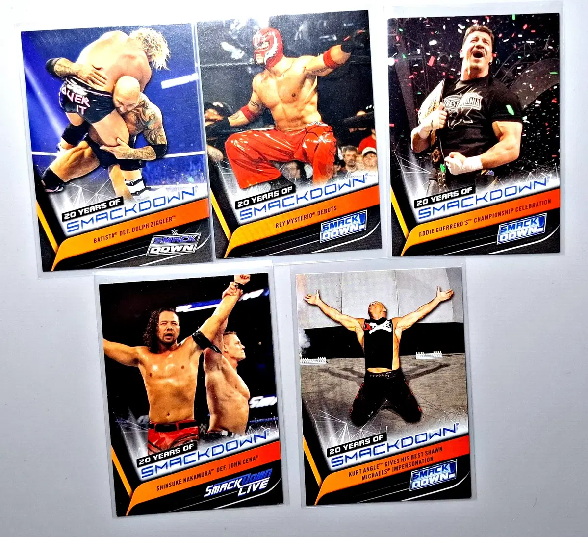 WWE 존시나 커트앵글 에디게레로 바티스타 레이미스테리오등 5장