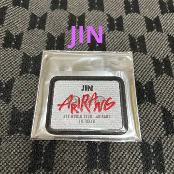 BTS WORLD TOUR ARIRANG 와펜 스티커 JIN 진