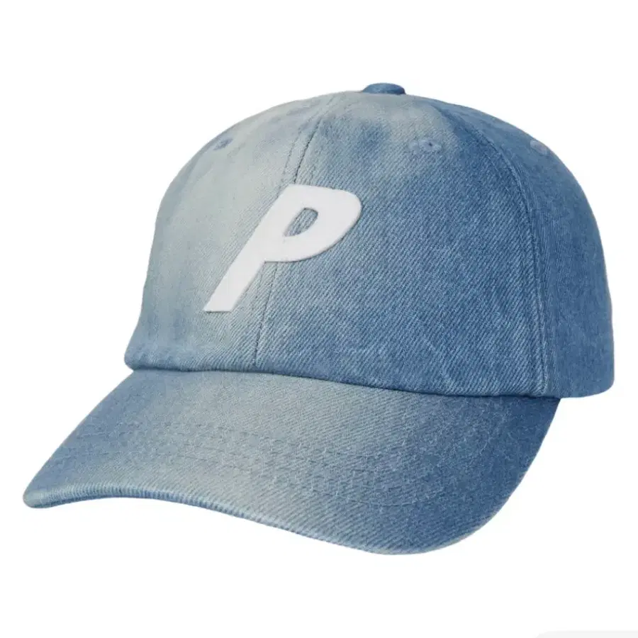 팔라스 데님 P 6패널 스톤 워시 레더 워싱 모자 볼캡 캡