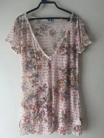 D&G 돌체앤가바나 꽃무늬 메쉬 상의