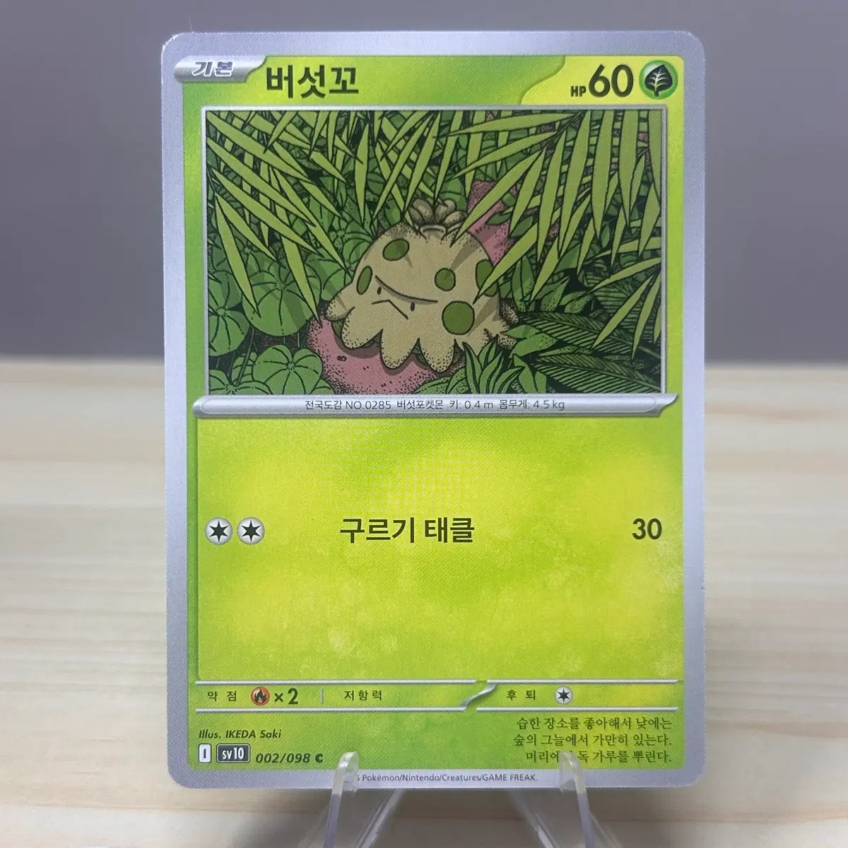 [포켓몬카드] 버섯꼬 sv10 002/098 C