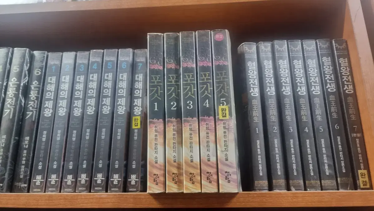 포갓 1-5 완 취령 퓨전판타지 소설