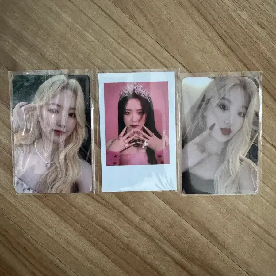 아이들 슈화 포카 일괄 양도