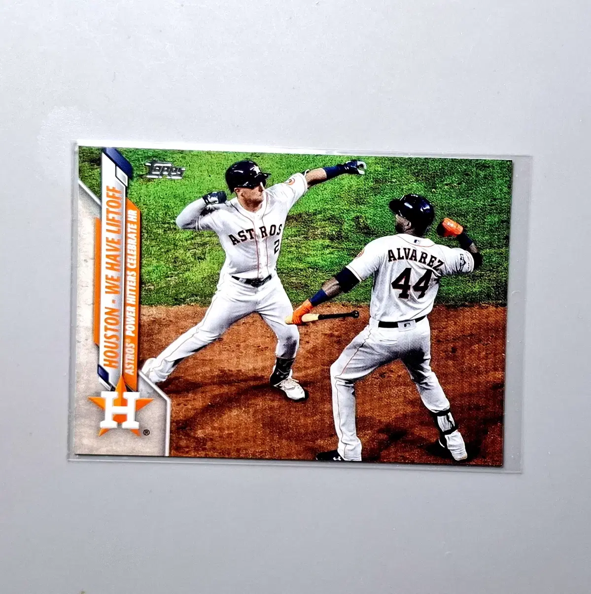 MLB 요르단알바레즈 루키, 알렉스 브레그먼 휴스턴 카드 2020 탑스 업데이트