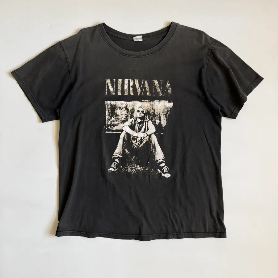 NIRVANA 너바나 빈티지 반팔 티셔츠 ( XL )