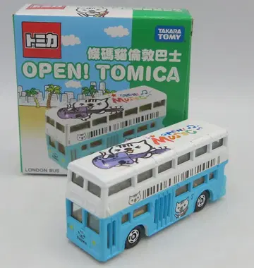 TOMYTEC OPEN! TOMICA LONDON BUS 대만 한정판