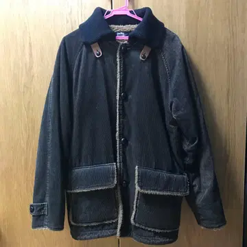 identity 코듀로이 보아 자켓