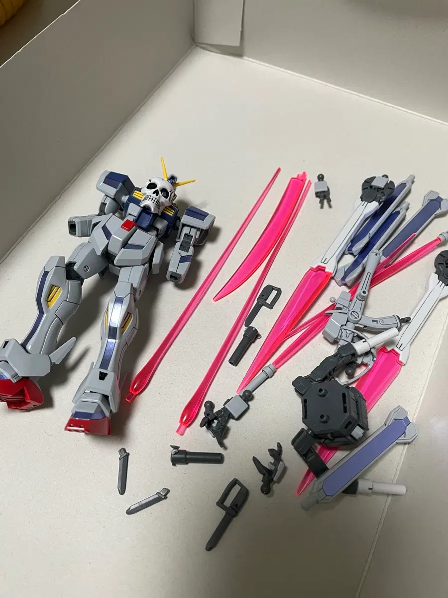 hg 크로스본 x 마오 부분도색 먹선