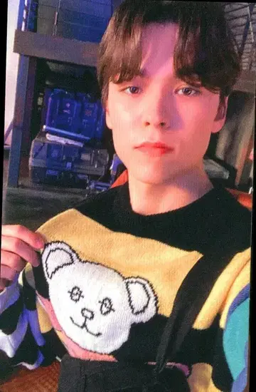 SEVENTEEN GOING MAGAZINE VERNON 트레이딩 카드 화이트