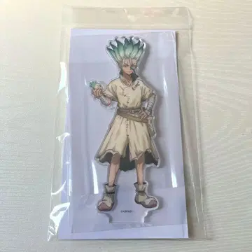 Dr.STONE 아크릴 스탠드 이시가미 센쿠 GIGO 뜨개인형 Ver.