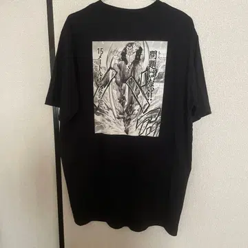 미사용 새상품 바키 한마 바키 바키도 반팔 T셔츠 렬해왕 도일 LL