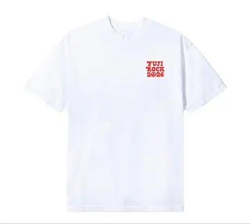 VERDY FUJI ROCK 2026 VICK 티 화이트 M 새상품