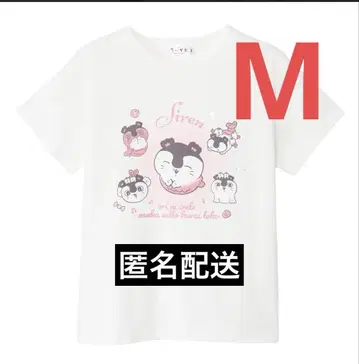 치이카와 영화 T셔츠 반팔 굿즈 세이렌 화이트 흰색 M사이즈