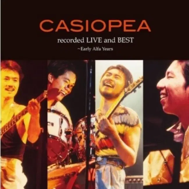 Casiopea (카시오페아) LP / Recorded Live And Best-Early Alfa Years