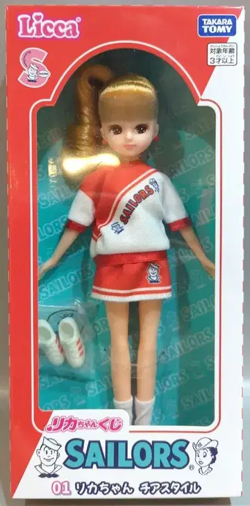 타카라토미 리카짱 복권 x 세일러즈 01. 치어 스타일