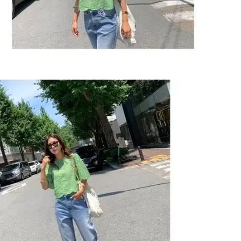 니쁜스 펀칭 블라우스