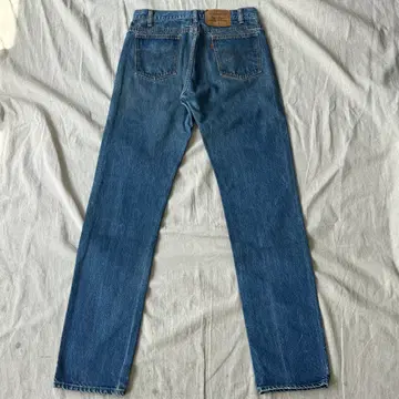 리바이스 90s 블루워싱 오렌지탭 노수선 505 33