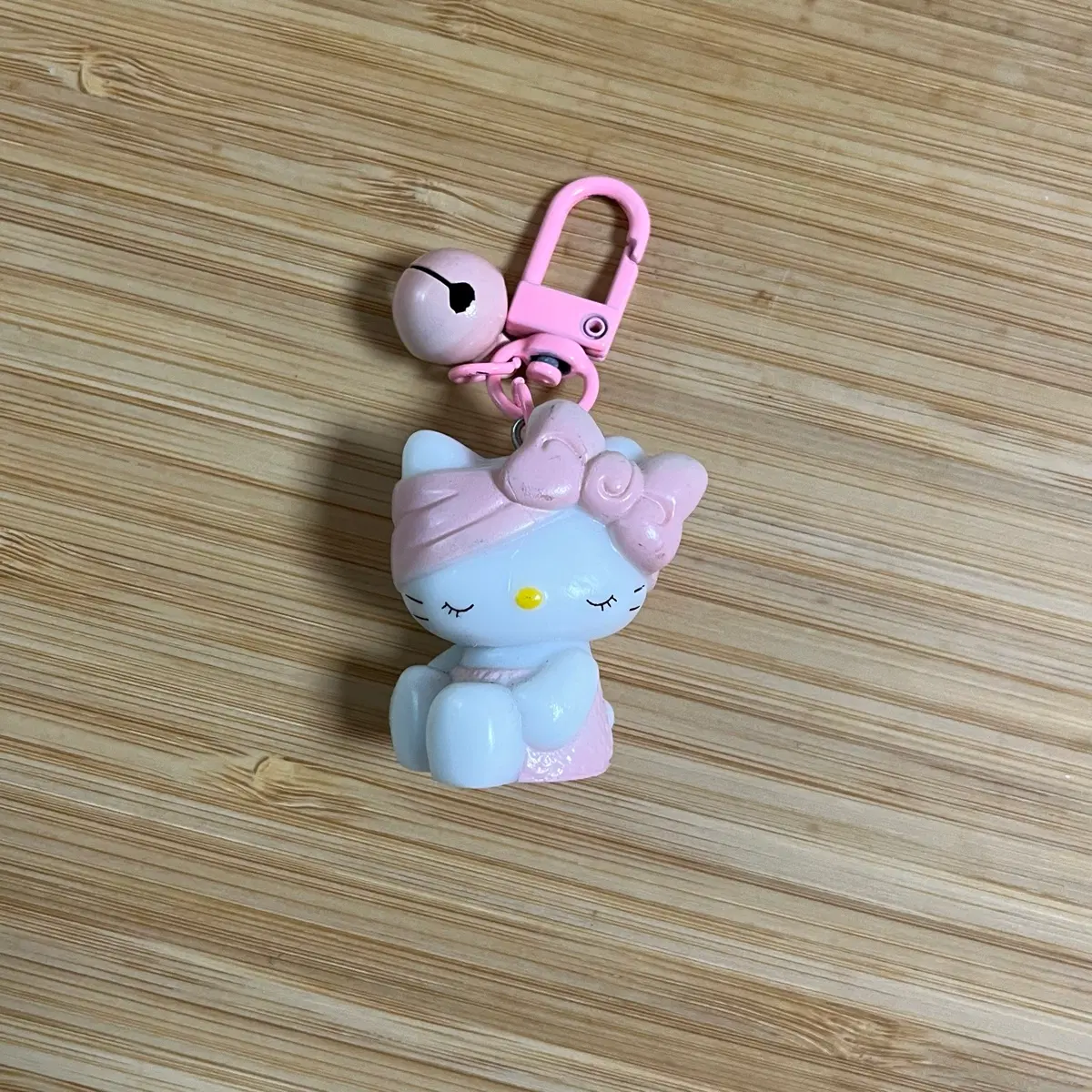 고전 키티 사우나키티 목욕키티 고전스트랩 키링