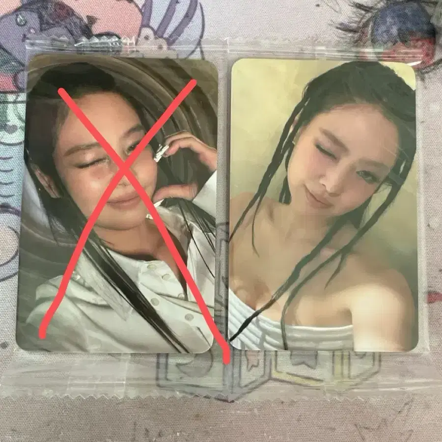 (번링크) 블랙핑크 데드라인 케타포 1차 제니 포토카드 판매합니다