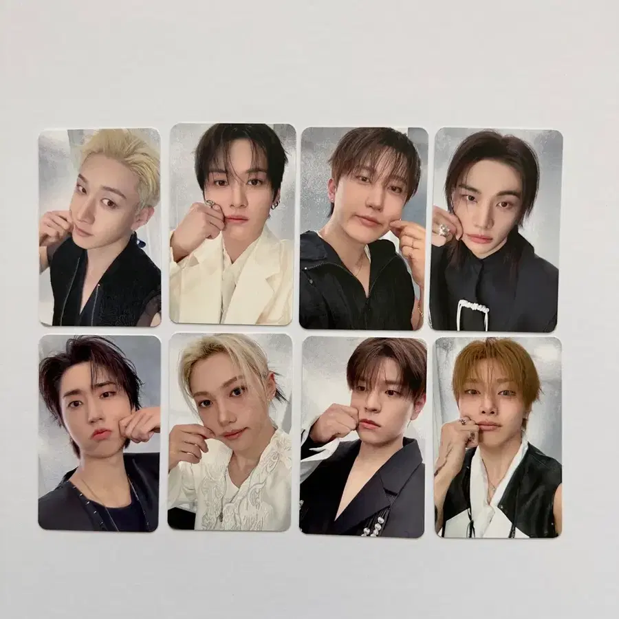 일괄) 스트레이키즈 RUN IT 팬즈앱 구매 특전 볼꼬집 포카