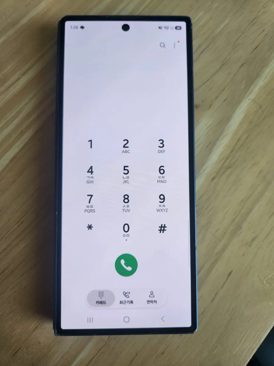 삼성  Z 폴더6  256G 블루 판매합니다.