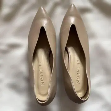 LE TALON 스틸레토 펌프스 베이지 25cm