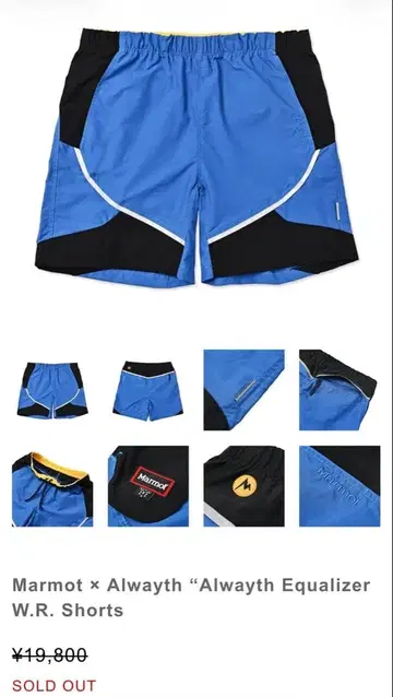 Marmot x Alwayth Equalizer W.R.Shorts XL