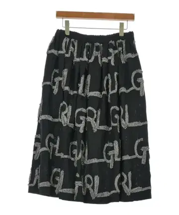 COMME des GARCONS GIRL 롱 맥시 길이 스커트 여성용